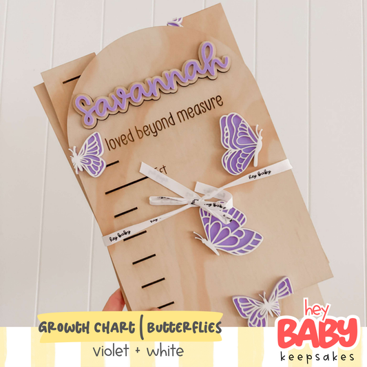 Growth Chart | BUTTERFLIES