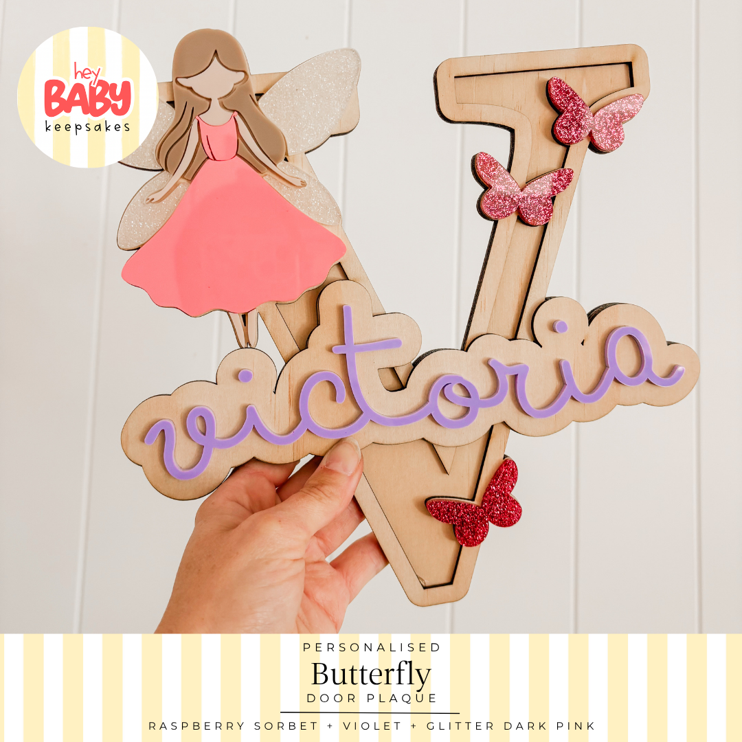 Personalised Fairy Door Plaque