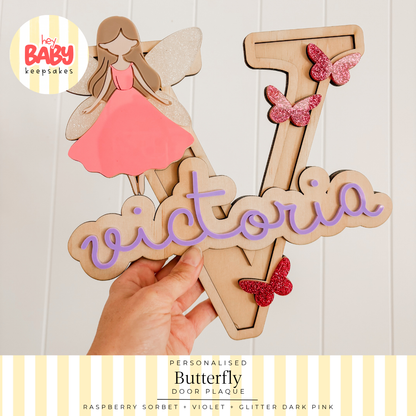 Personalised Fairy Door Plaque