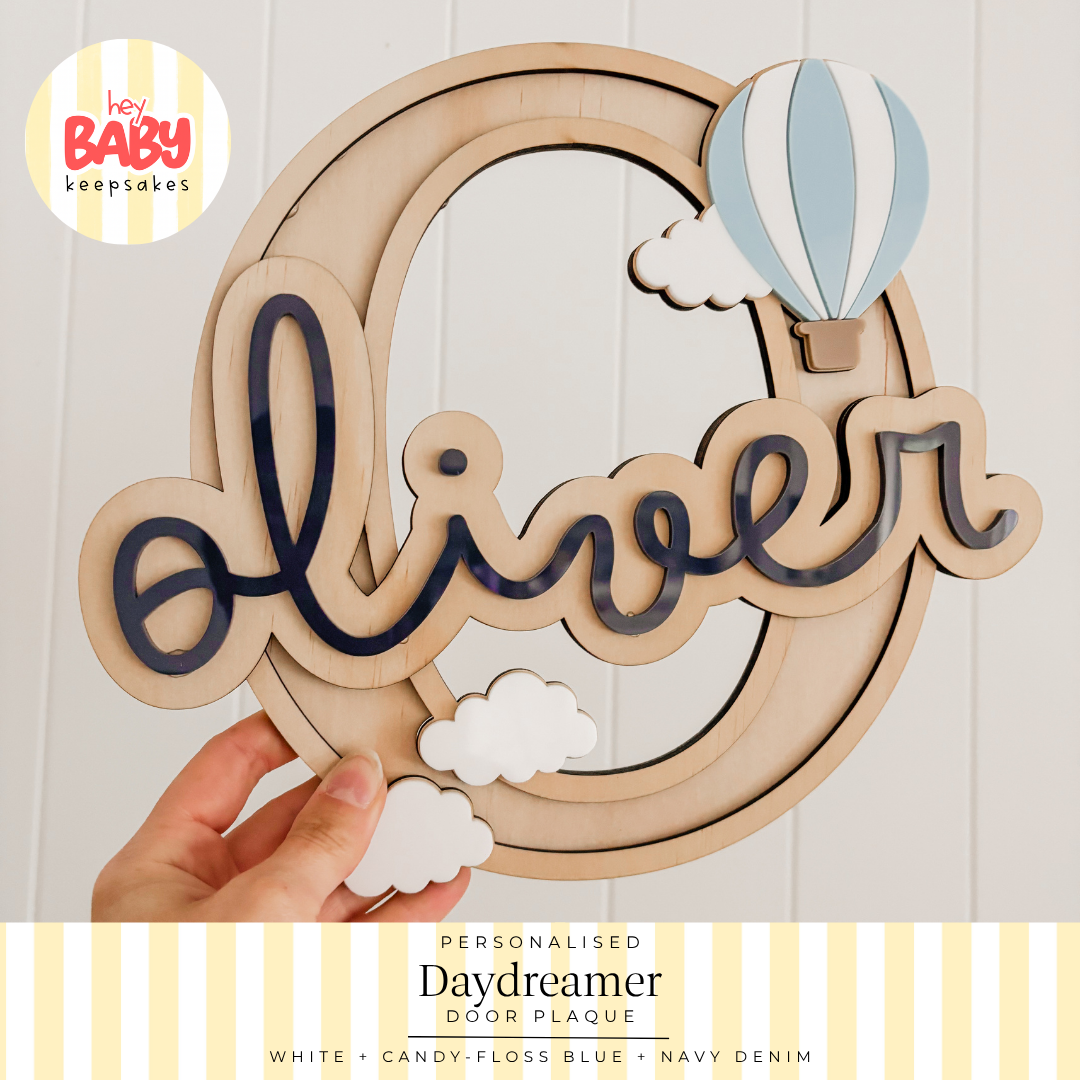 Personalied Daydreamer Door Plaque