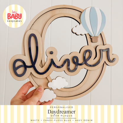Personalied Daydreamer Door Plaque