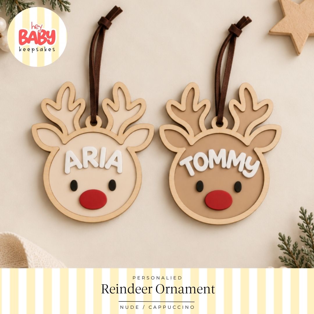 Personalised Reindeer Ornament