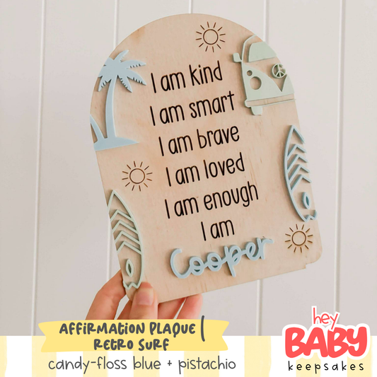 Affirmation Plaque | RETRO SURF