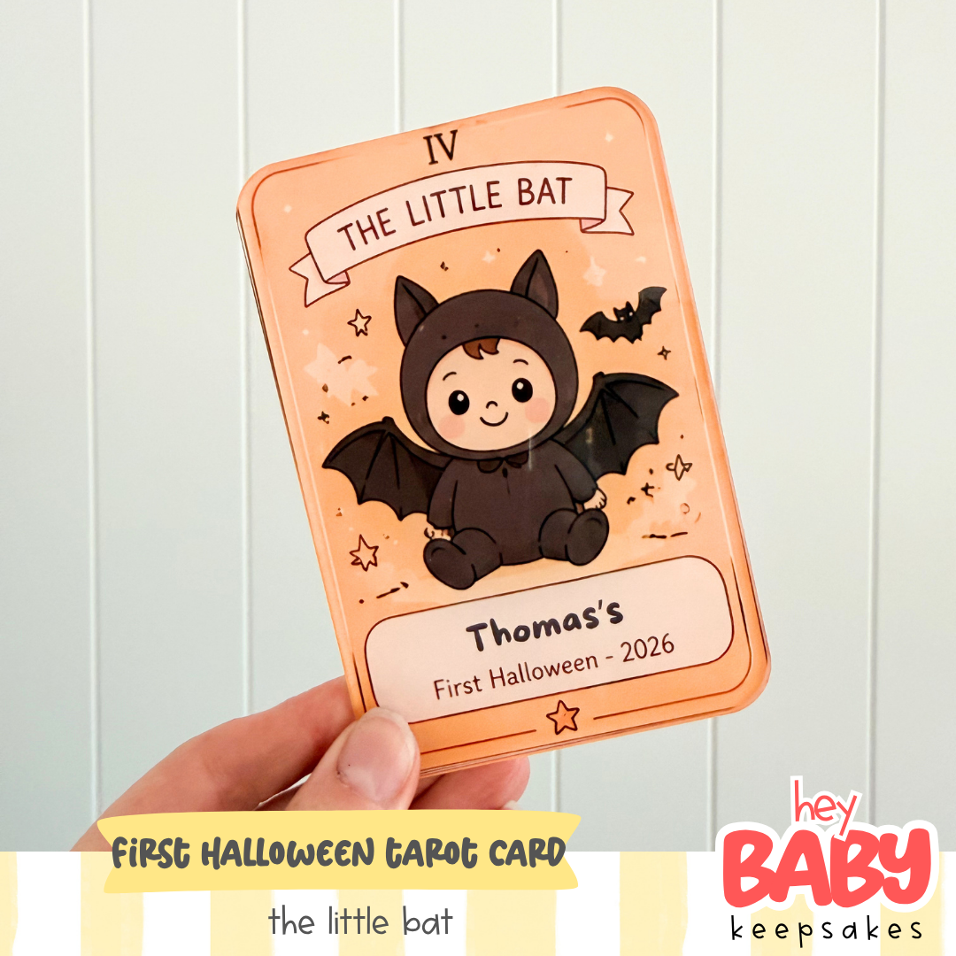 First Halloween Tarot Card Plaque