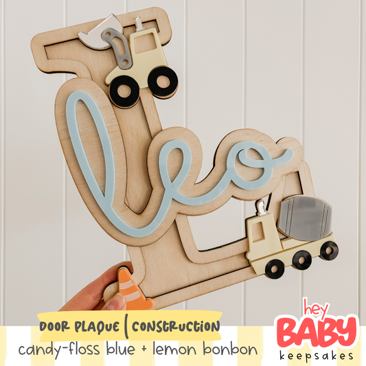 Door Plaque | CONSTRUCTION