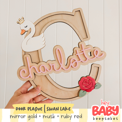Door Plaque | SWAN LAKE