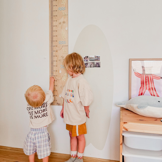 Personalised Surfs Up Height Chart
