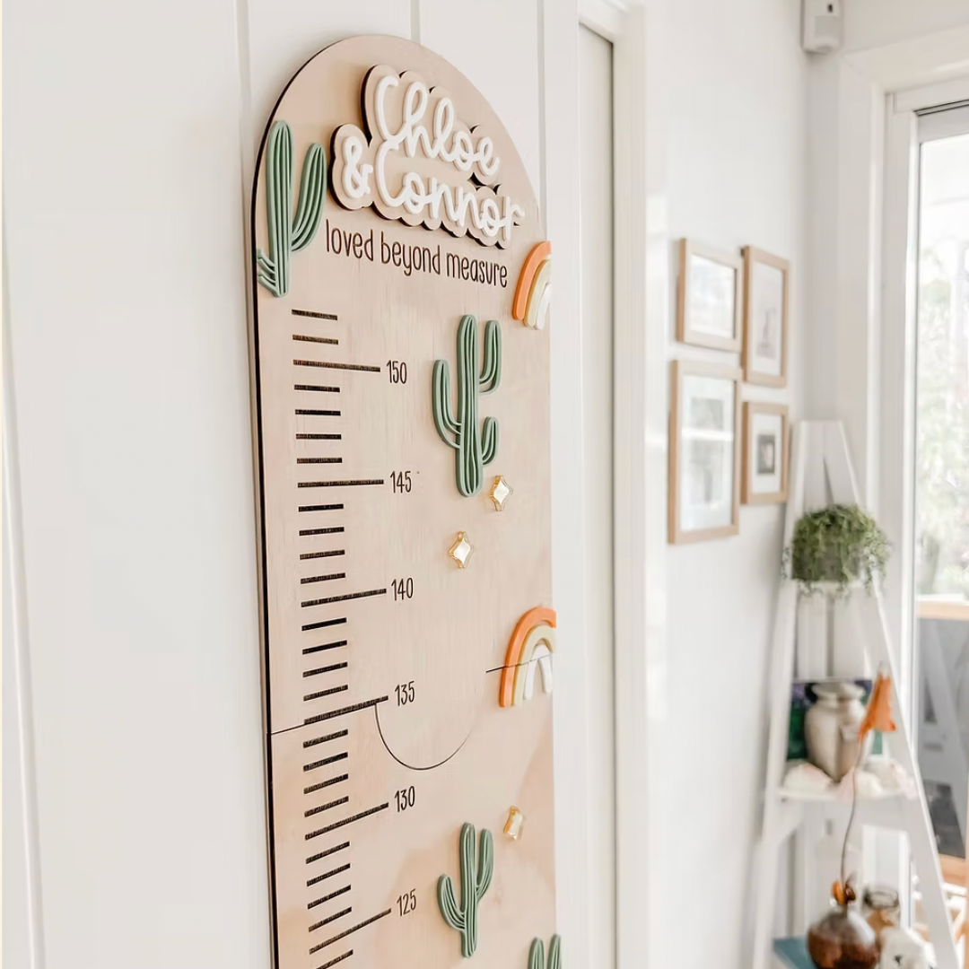 Personalised Desert DreamS Height Chart