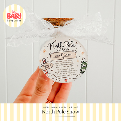 North Pole Snow - Personalised Christmas Magic