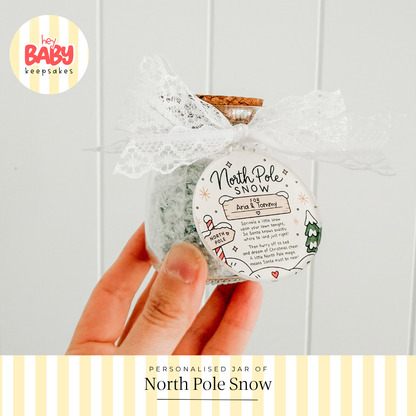 North Pole Snow - Personalised Christmas Magic