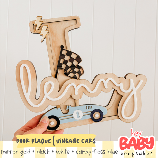 Door Plaque | VINTAGE CAR