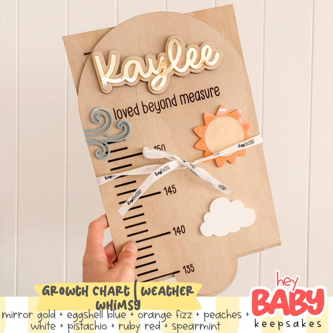 Growth Chart | WEATHER WHIMSY