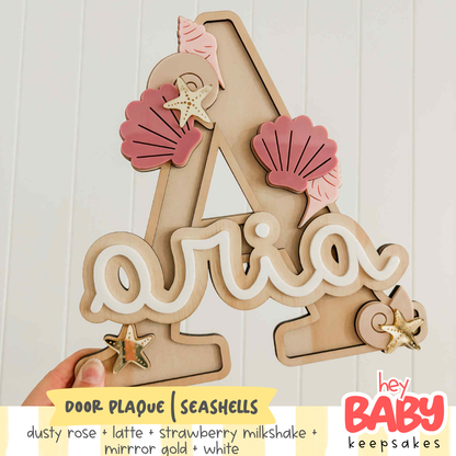 Door Plaque | SEASHELLS