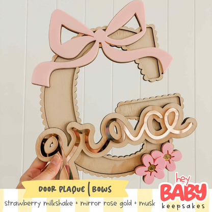 Door Plaque | BOW