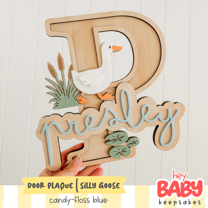 Door Plaque | SILLY GOOSE