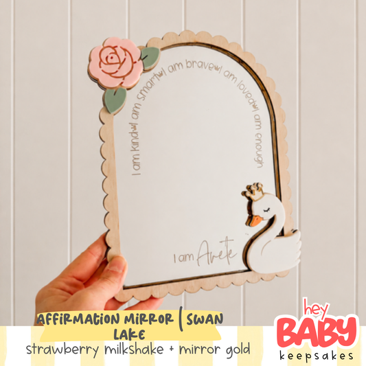 Affirmation Mirror | SWAN LAKE
