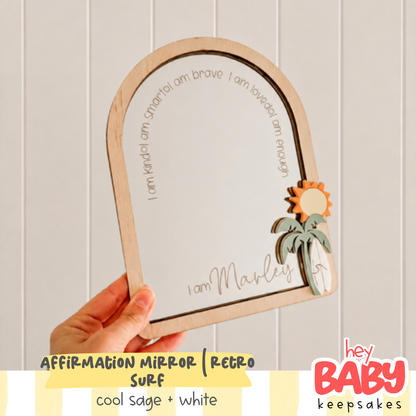 Affirmation Mirror | RETRO SURF