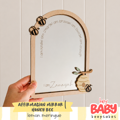 Affirmation Mirror | HONEY BEE