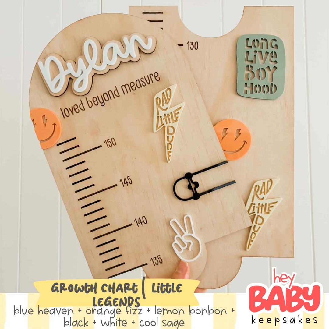 Growth Chart | LITTLE LEGENDS