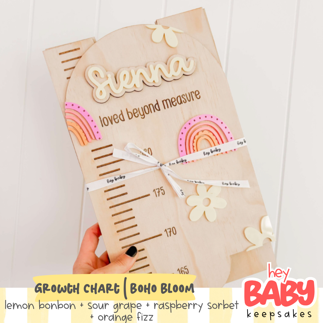 Growth Chart | BOHO BLOOM