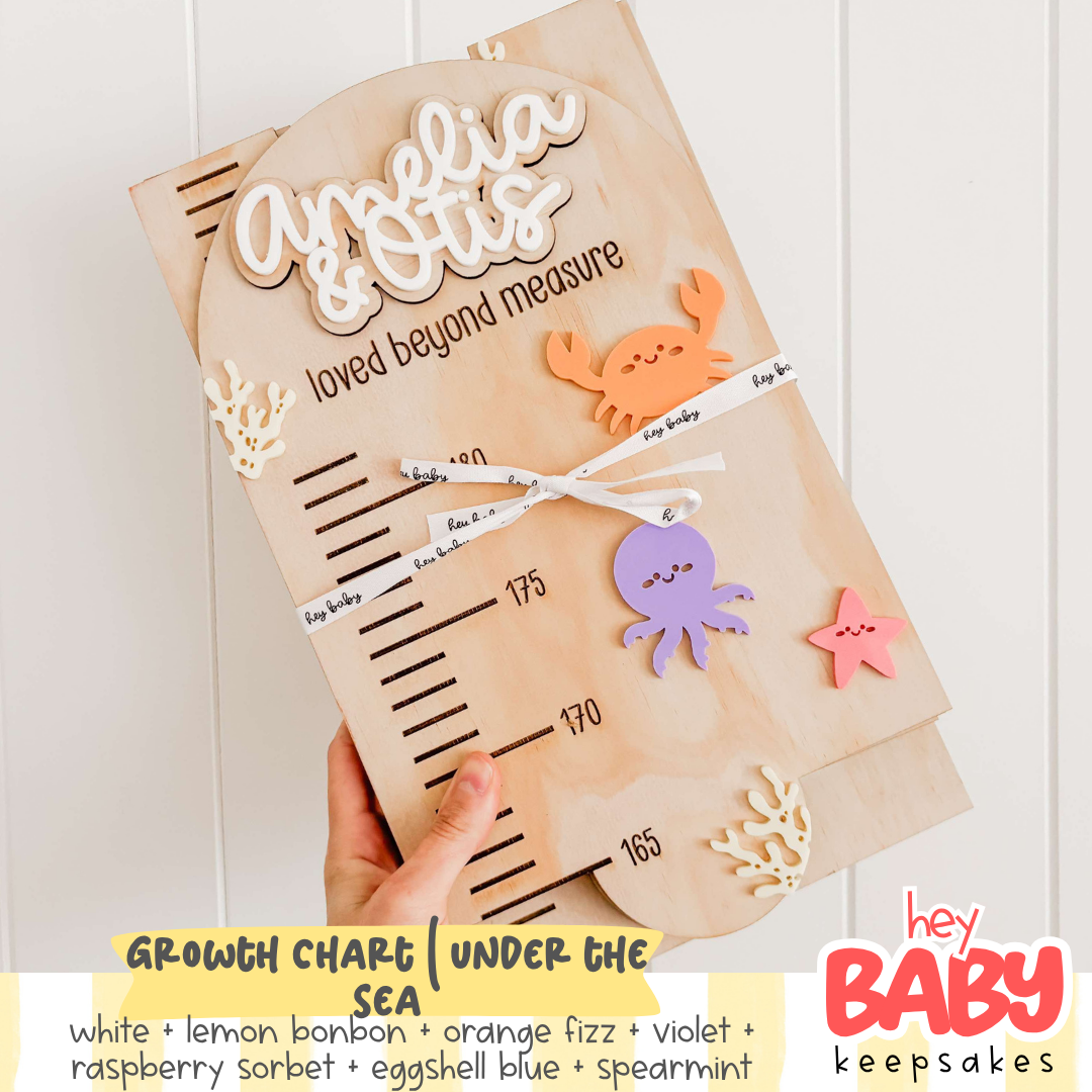 Growth Chart | UNDER THE SEA