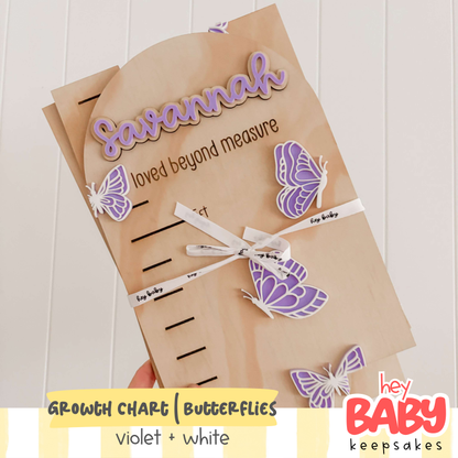 Growth Chart | BUTTERFLIES