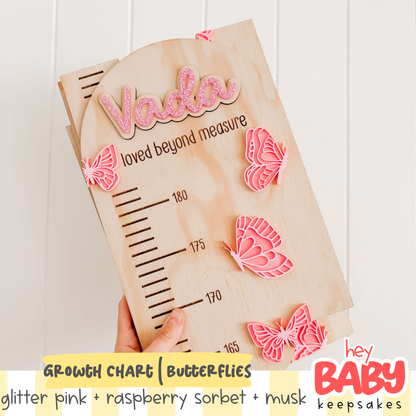 Growth Chart | BUTTERFLIES