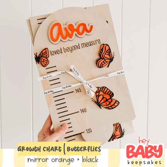 Growth Chart | BUTTERFLIES