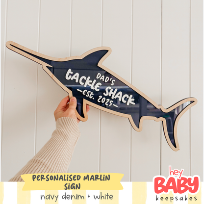 Personalised Marlin Sign