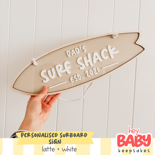 Personalised Sufboard Sign