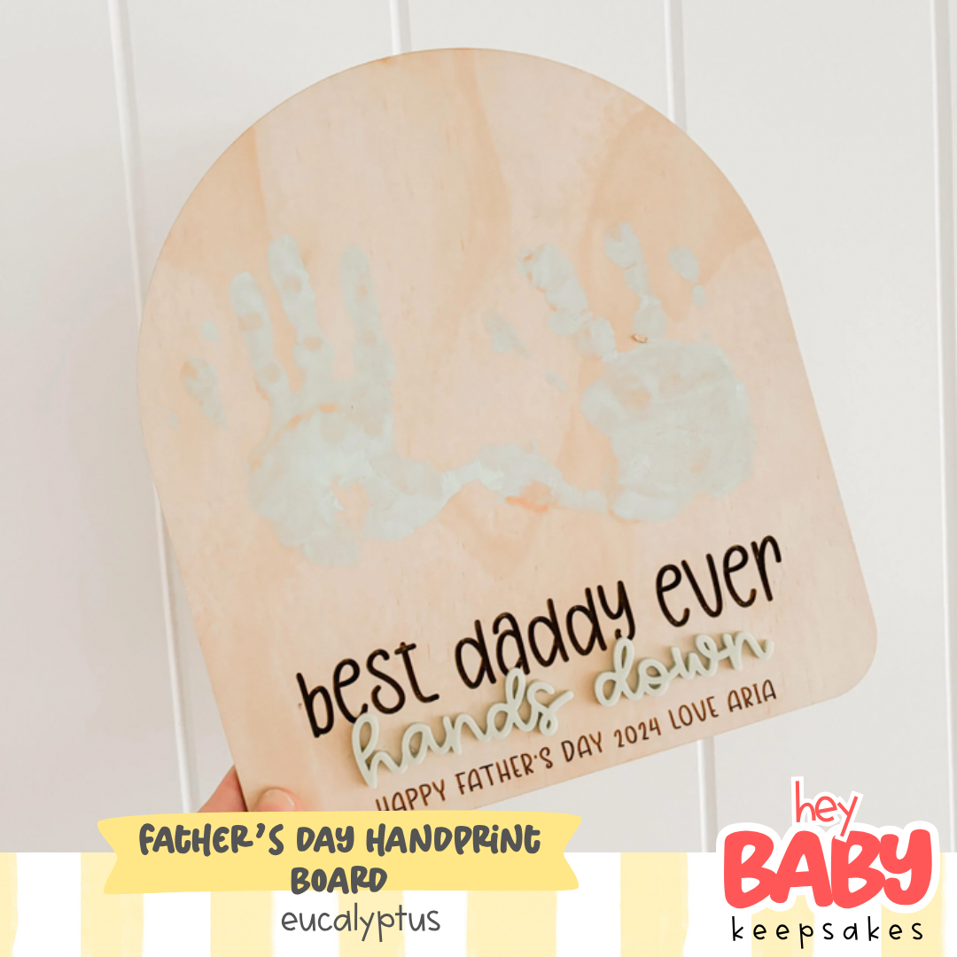Father's Day Handprint Board