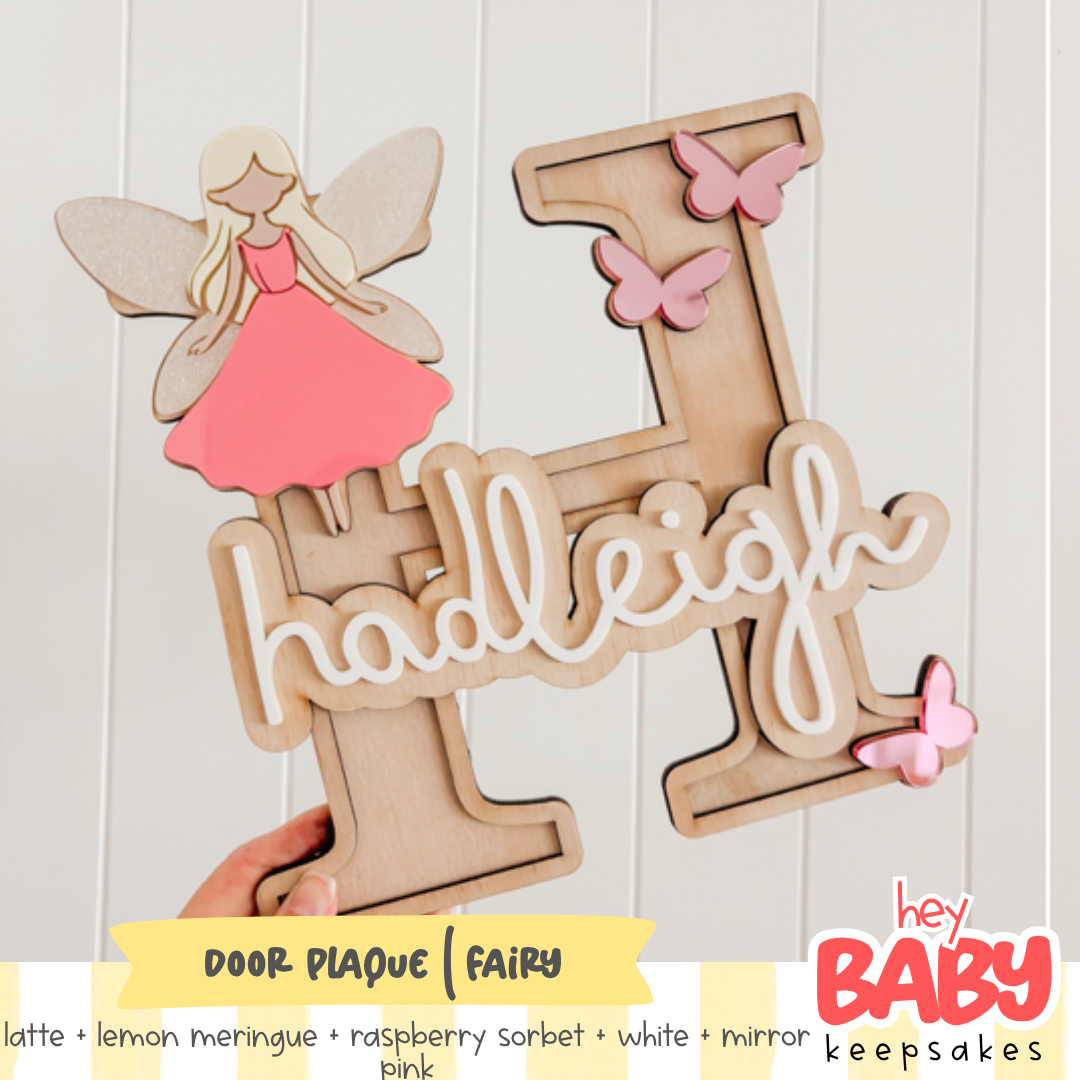 Door Plaque | FAIRY