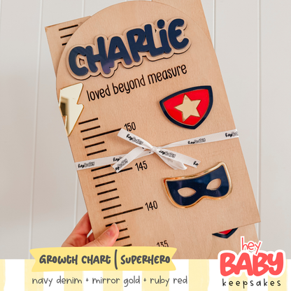Growth Chart | SUPERHERO