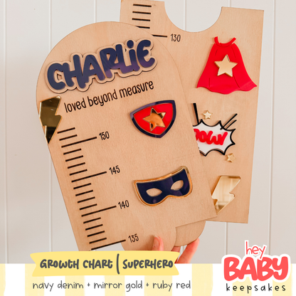 Growth Chart | SUPERHERO