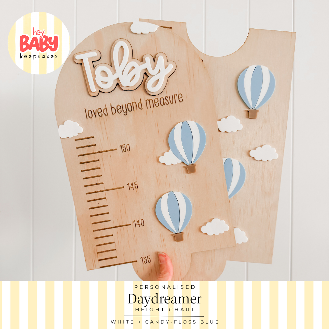 Personalised Daydreamer Height Chart