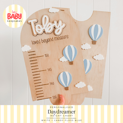 Personalised Daydreamer Height Chart