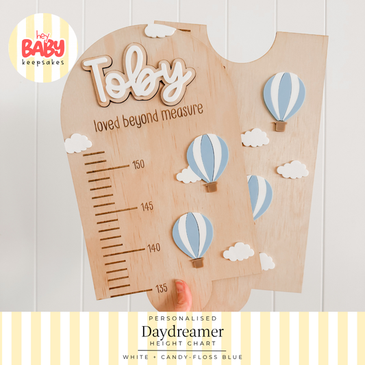 Personalised Daydreamer Height Chart