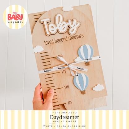 Personalised Daydreamer Height Chart