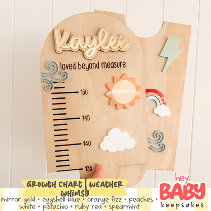 Growth Chart | WEATHER WHIMSY